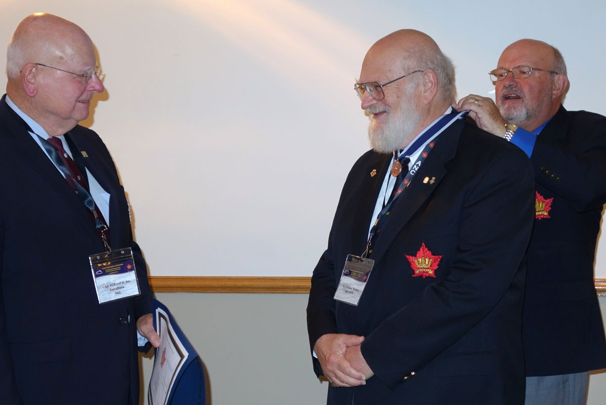 Bill Thomas receives NAC Bronze Award for work in Toronto & Hamilton.